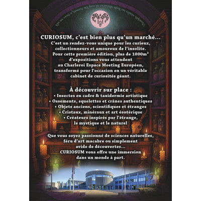 Exposant - CURIOSUM 2026