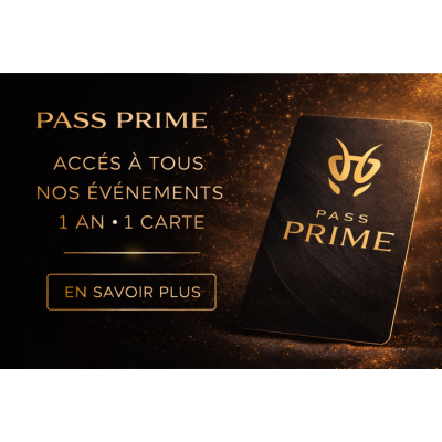 🏷️ PASS PRIME — Carte d’accès premium