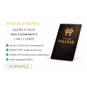 🏷️ PASS PRIME — Carte d’accès premium